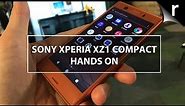 Sony Xperia XZ1 Compact Hands-on Review: Mini masterpiece