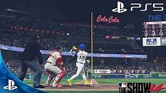 Atlanta Braves New City Connect jerseys! - MLB The Show 24 Gamplay ATL vs AZ (PS5) 4K