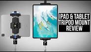 iPad & Tablet Tripod Mount Adapter Demo & Review