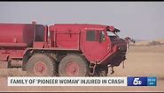 Nephew of ‘Pioneer Woman’ in critical condition after fire truck collision on Drummond Ranch