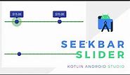Seekbar Slider in android studio kotlin/How to show tick marks for discrete slider in android studio