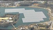 Making a splash: Japan's floating solar panels