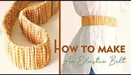 How To Make An Elastic Belt | Sewing Trick tutorial With Elastic | Thuy Sewing