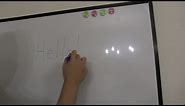 Magnetic Dry Erase 36x24 White Board Review - MJM