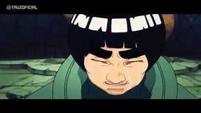 Cena triste de Rock Lee (Naruto).
