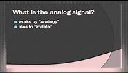 Analog Definition: What is Analog?