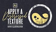 How To Apply A Distressed Texture with Illustrator - Logos By Nick
