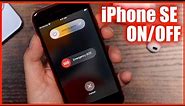How To Turn Off The iPhone SE 2022 & How To Turn On iPhone SE 3