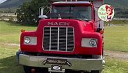 Bill’s 1973 R model Mack Dump Truck #trucks #truck #trucking #dumptruck #trucker #truckdriver #truckerlife | Miss Flatbed Red