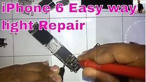 How to Fix iPhone 6 Light IC Jumper Repair Solution
