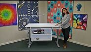 Model 9000 New Heights, Height Adjustable Sewing Table