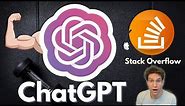 ChatGPT can do what? Goodbye Stack Overflow...