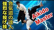 Amazing! Aikido Master's dynamic and beautiful techniques