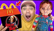 DO NOT ORDER CHUCKY DOLL HAPPY MEAL FROM MCDONALDS AT 3AM!! (HE CAME AFTER US!!)