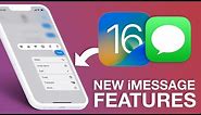 iOS 16 Messages: Everything new!