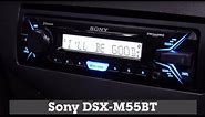 Sony DSX-M55BT Display and Controls Demo | Crutchfield Video