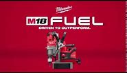 Milwaukee M18 Magnetic Drill With 2 Batteries 18 Volt Model# 2787-22HD