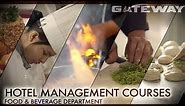 Food And Beverage Department | Hotel Management Courses | Gateway Institute of Hotel Management