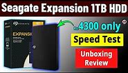 Seagate Expansion 1TB External HDD | Best HDD External Hard Drive | Best External Hard Drive 2023