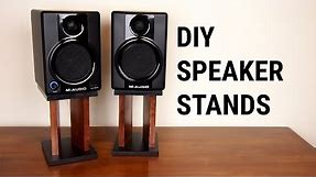 DIY Speaker Stands
