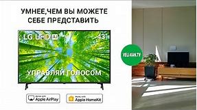 НОВИНКА Smart TV LG 4K UHD 43UQ80006LB ПОЛНЫЙ ОБЗОР + ТЕСТ