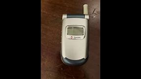 SUPER RARE LG TP5200 Sprint Cell Phone 2001