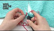 How to Knit: Crochet Seam
