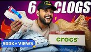 6 BEST CROCS/CLOGS/SLIDERS FOR MEN 🔥 Amazon Footwear Haul Review 2023 | ONE CHANCE