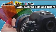 Using Color Filters and Flash Gels with Color Film