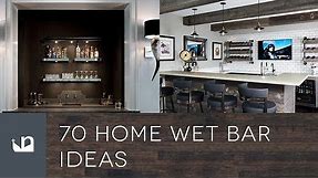 70 Home Wet Bar Ideas