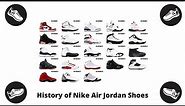 History of Nike Air Jordan Shoes 1-23