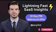 10 Key Product Management Metrics & KPIs That Every Product Manager Needs To Track