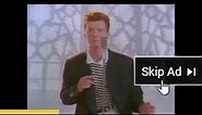 RickRolled by an Ad...