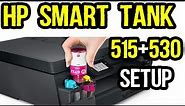Unboxing and Setup Guide: Hp Smart Tank 515 All in One Wireless Printer