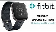 Fitbit Versa 2 Special Edition Fitness Watch - Unboxing and First Look