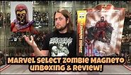 Marvel Select Zombies Magneto Unboxing & Review!