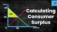 How to CALCULATE Consumer Surplus [WITH EXAMPLE] | Think Econ | Microeconomic Concepts