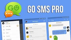 Go SMS Pro for Android - How to Install and Use