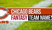 Funny Chicago Bears Fantasy Football Team Names for 2024