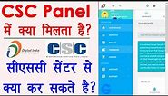 CSC Services : Digital Seva Portal - how many service in csc | csc kaise use kare | csc 2020 hindi