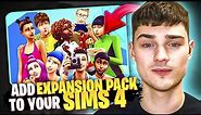 How To Add Free Expansion Packs To Your Sims 4 Game!!