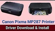 How to Setup Canon PIXMA MP 287 Printer