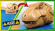 How to make a T-Rex out of CARDBOARD!