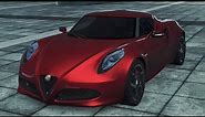 NFS Most Wanted 2012 - Alfa Romeo 4C Concept