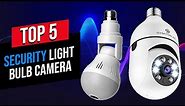 Top 5 Best Light Bulb Security Cameras Reviewed: Indoor & Outdoor Solutions