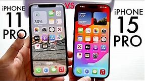 iPhone 15 Pro Vs iPhone 11 Pro! (Comparison) (Review)
