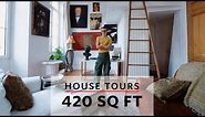 House Tours: A 420 Sq Ft Lofted Studio in Paris, France