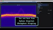 Python Digital Phosphor Display with RTLSDR