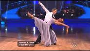Jennifer Grey and Derek Hough Dancing with the stars Viennese Waltz