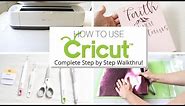How to use Cricut Cutting Machines (For Beginners!)